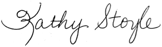 Kathy Stoyle signature
